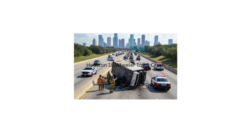 Houston 18 Wheeler truck Crash
