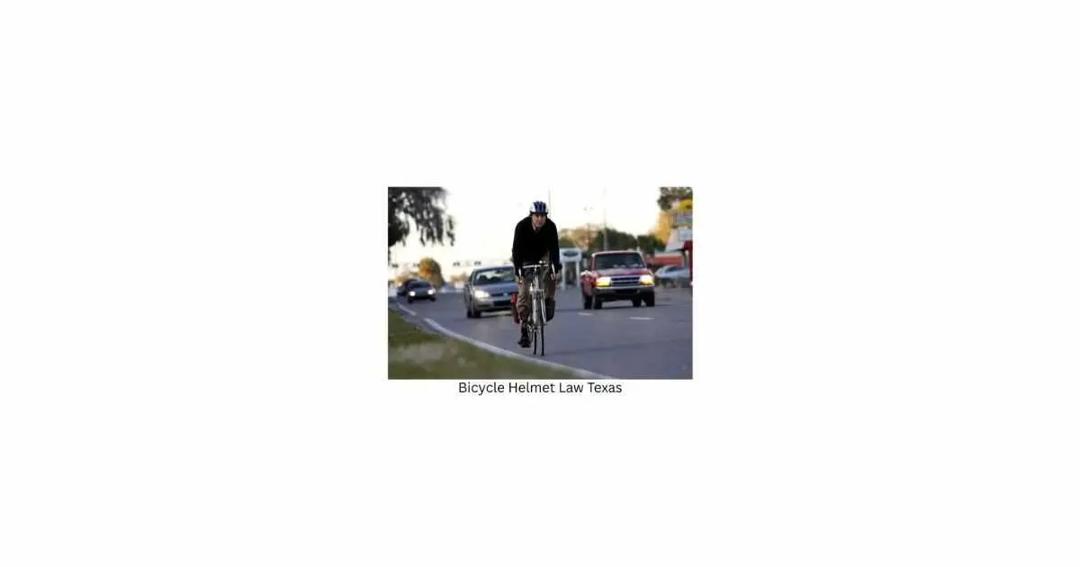Bicycle Helmet Law Texas