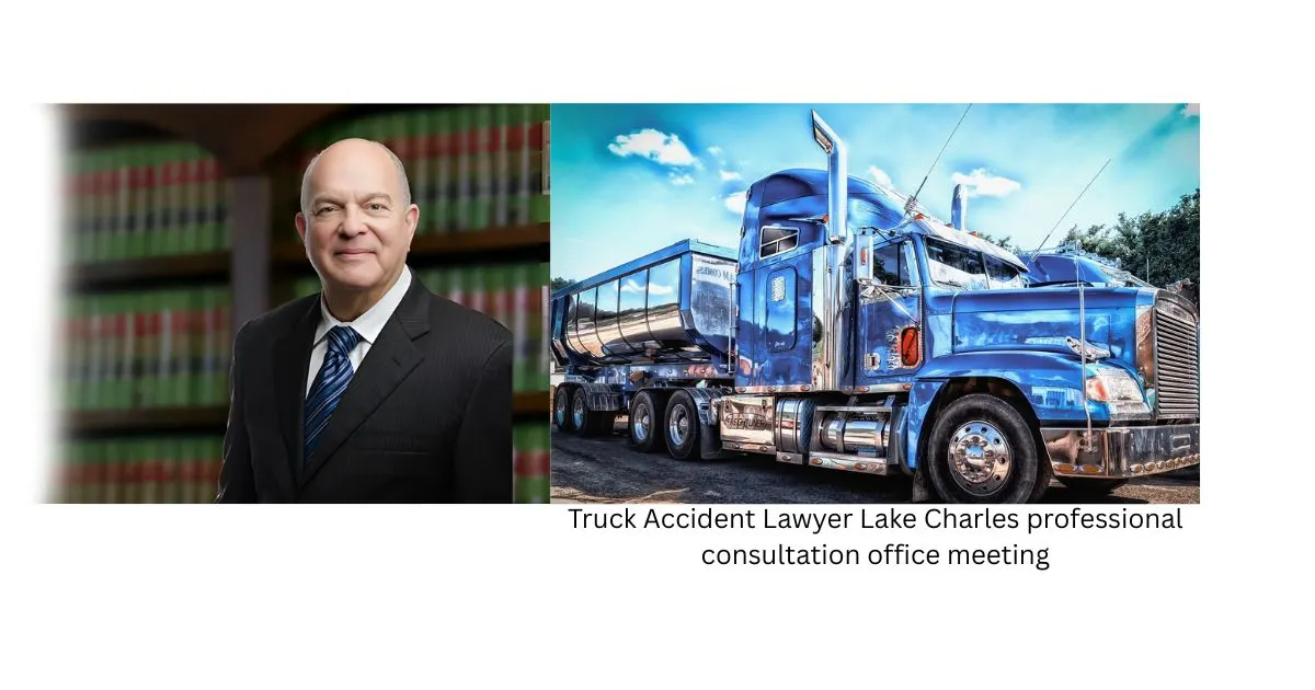 Truck Accident Lawyer Lake Charles profeconsultation office meeting